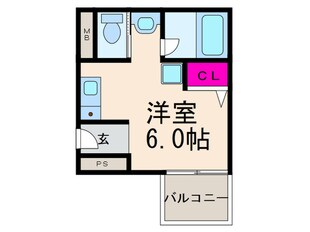 HAL高槻弐番館の物件間取画像